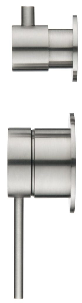 Hot Deal! 2P Mica Shower Mixer with Diverter in Brushed Nickel Finish