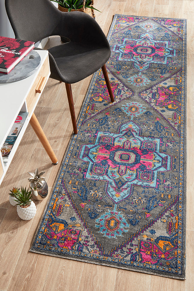 Hot Deal! Eternal Whisper Grey Quad Runner Rug