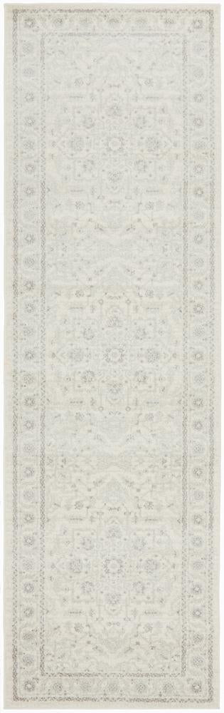 Hot Sale! Evoke Winter White Transitional Rug