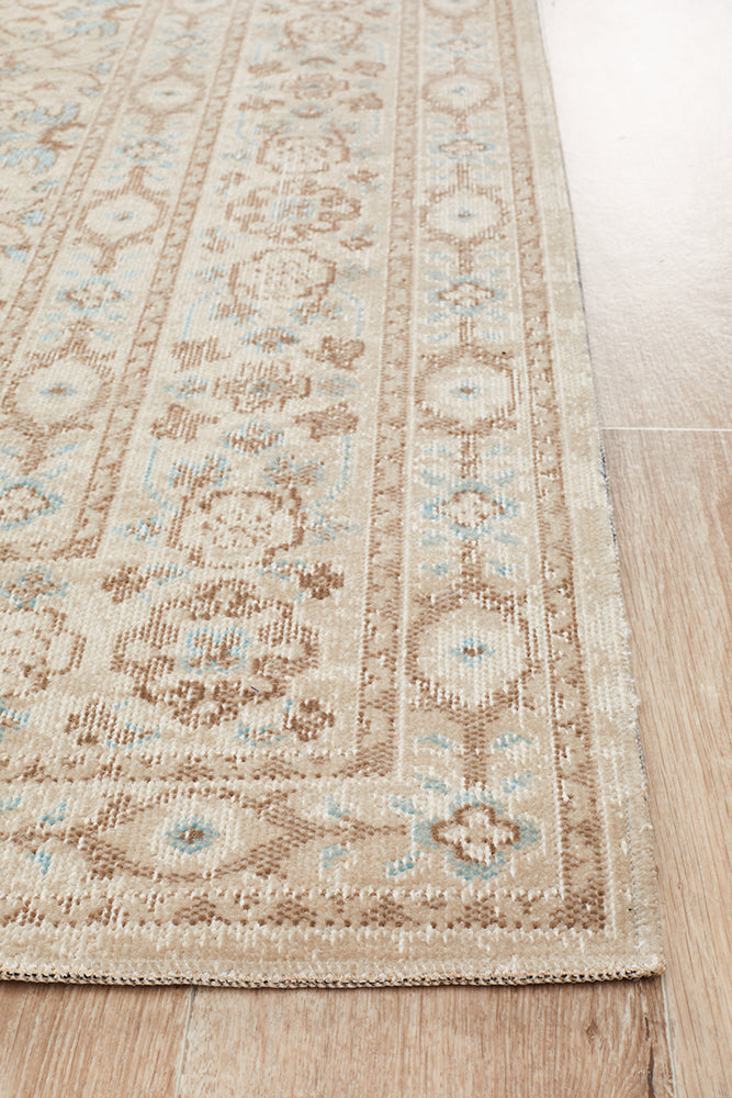Exquisitely Washed Bone Eternal Whisper Rug for Modern Homes