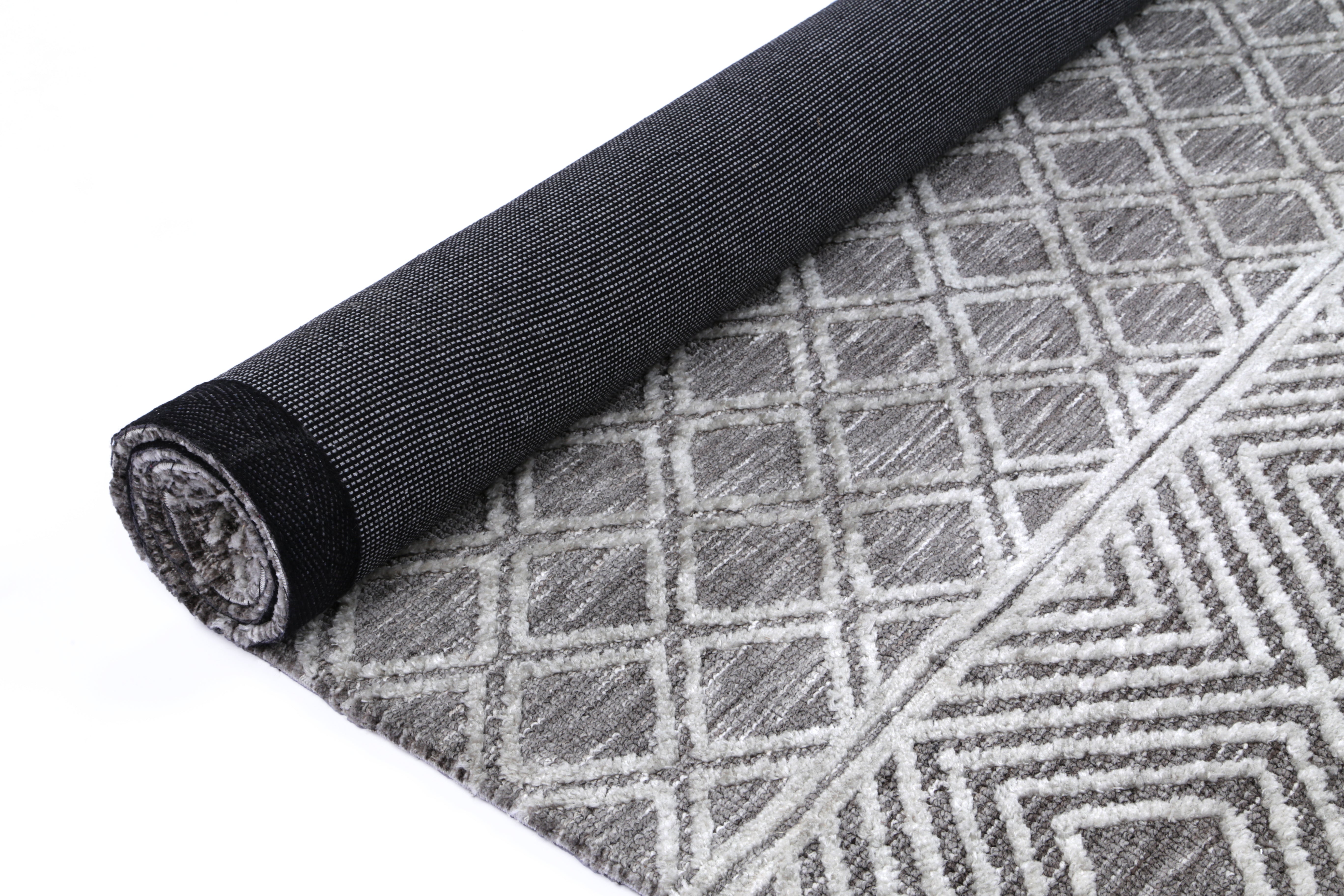 Hot Deal: Ambarsar Grey Cotton Blend Rug