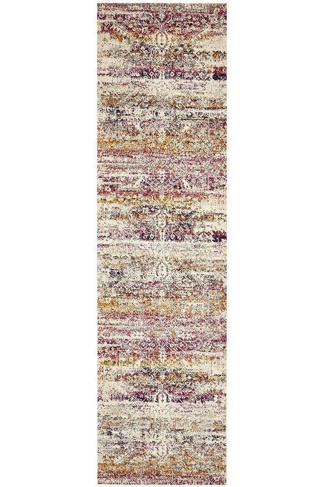Exquisite Museum Lili Fuschia Hand-Knotted Polypropylene Runner