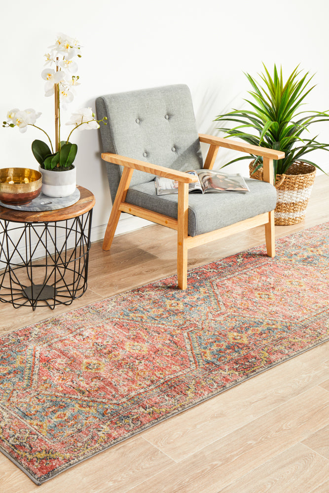Exclusive Legacy 856 Crimson Runner Rug - Ideal for High - Traffic Areas