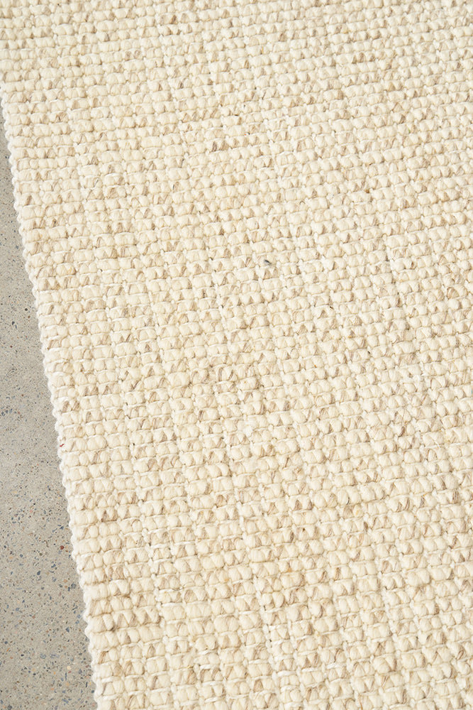 Exclusive Madras Parker Cream Runner Rug - Soft Luxury