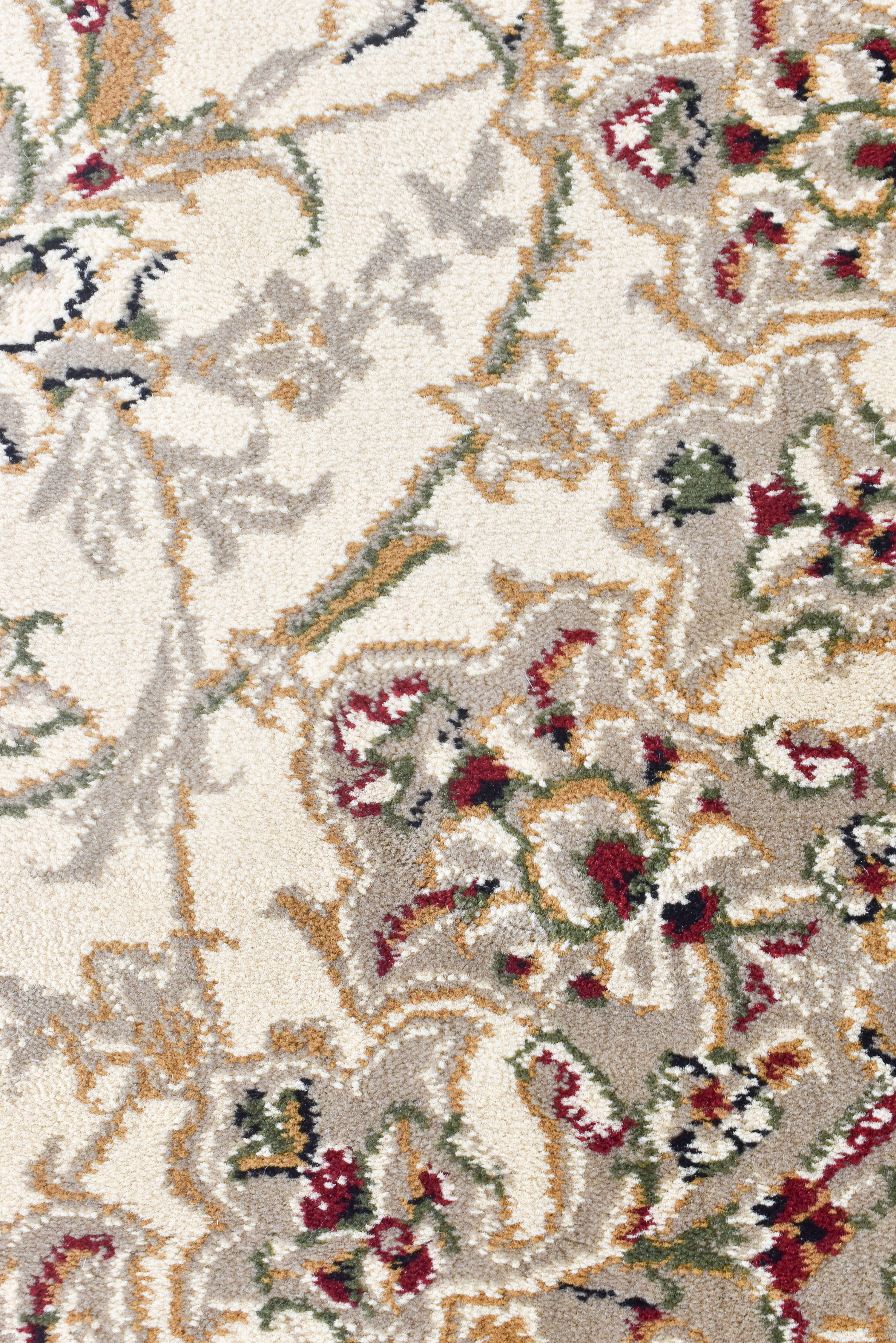Exquisite Red Granada 15 High - Density Cream Rug