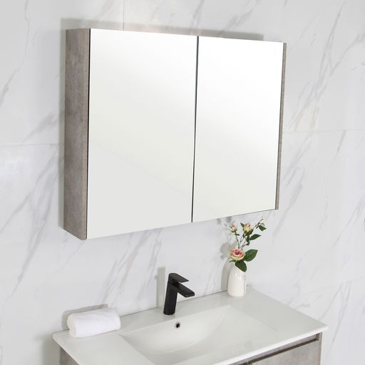 LOLA Grey Wall Hung Vanity - All Sizes Available