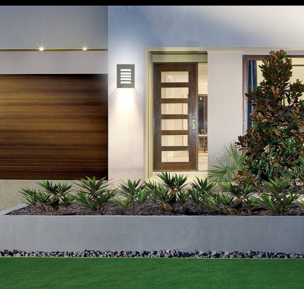 NED: IP54 Exterior Grilled Surface-Mounted Wall Lights for Versatile Use