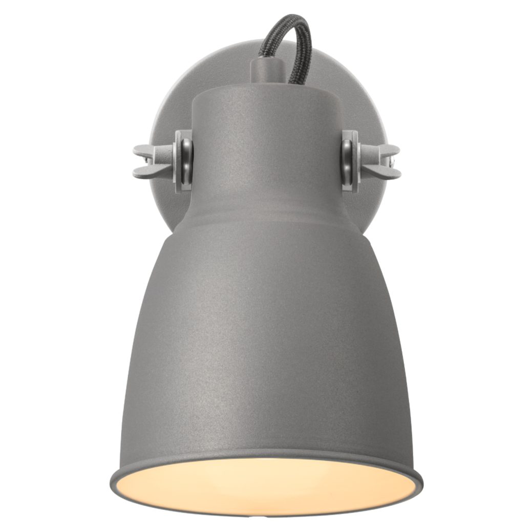 Adrian Grey Wall Light - Industrial Design for a Unique Lighting Experience