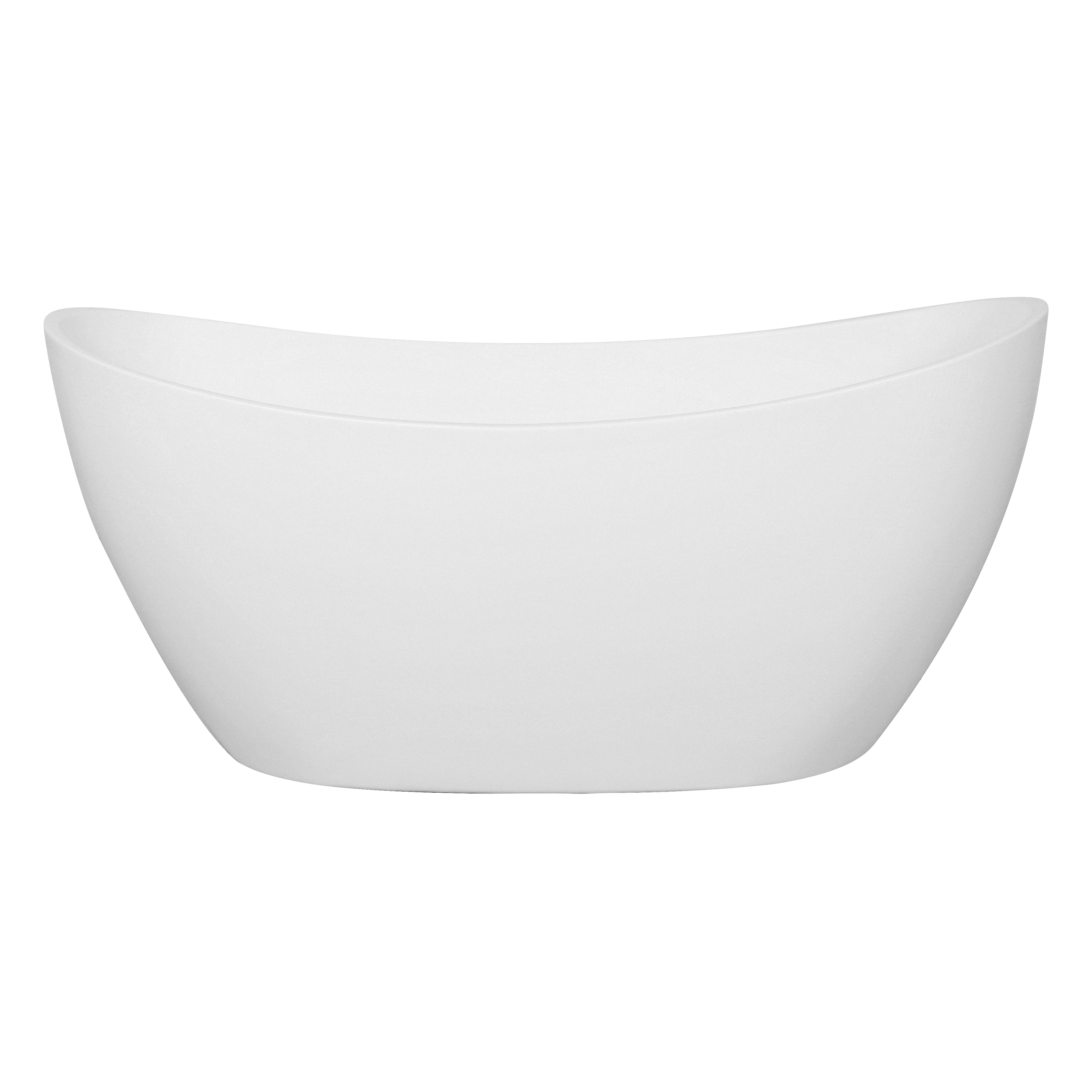Hot Sale Evie Freestanding Bathtub in Gloss White/Matte White (1500mm & 1660mm Available)