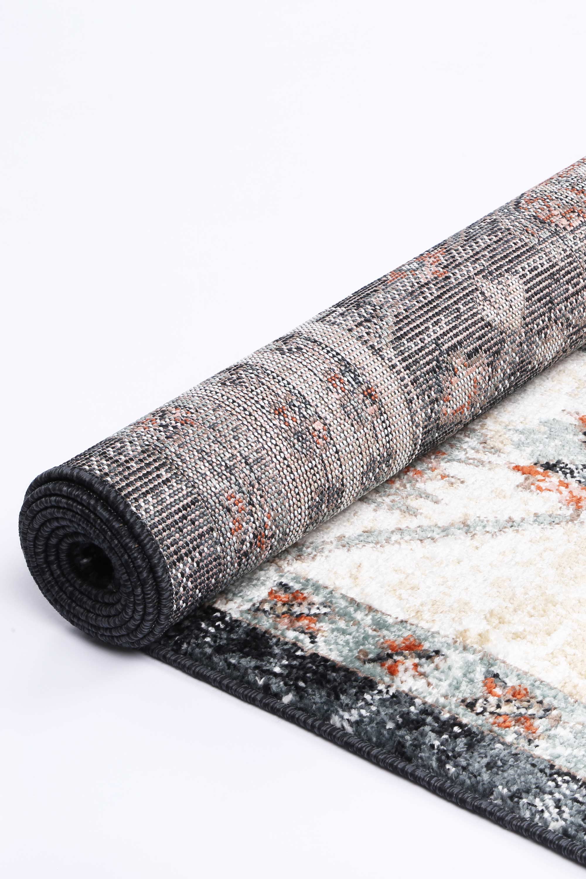 Hot Sale! Anatolia Traditional Cream and Black Area Rug for Home Decor
