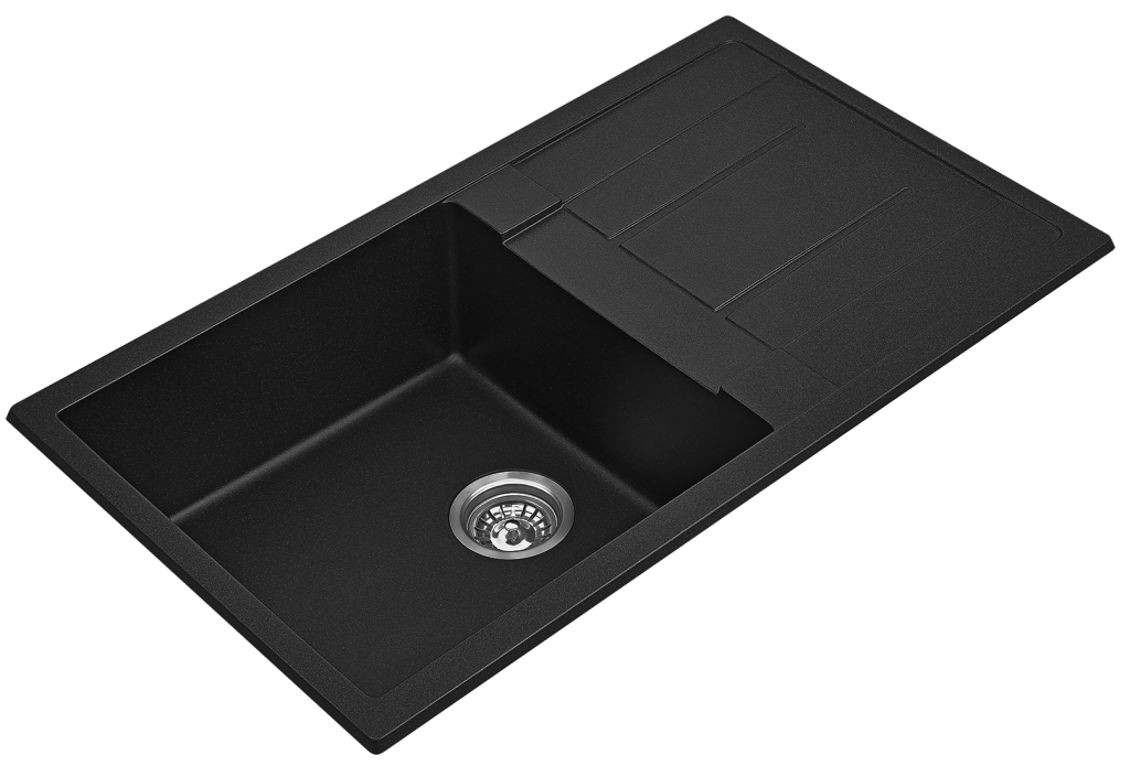 Exclusive Fomos Granite Kitchen Sink - 860 x 500mm, Upgrade Your Kitchen Now!