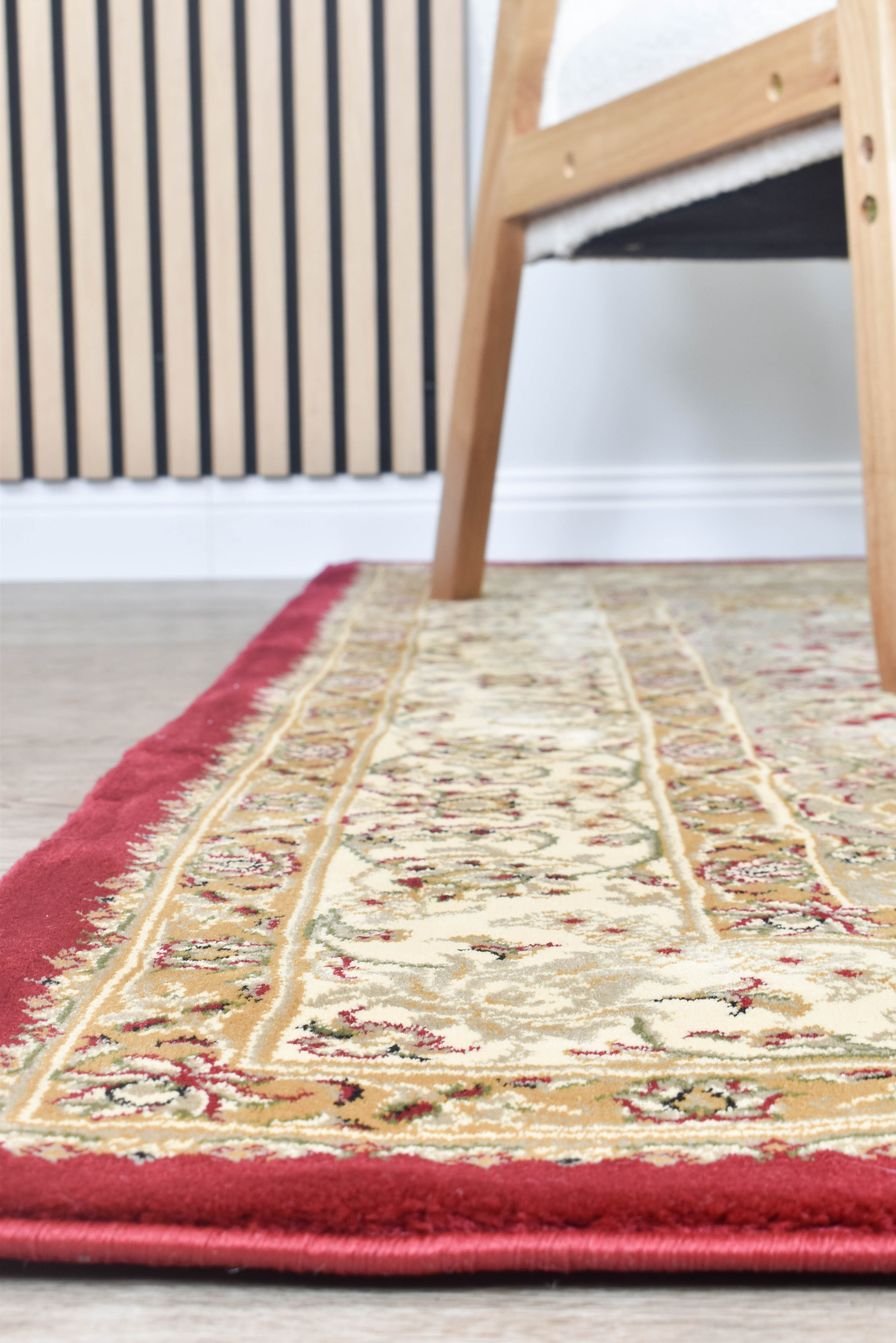 Exquisite 15-inch Red Granada Traditional Turkish Rug