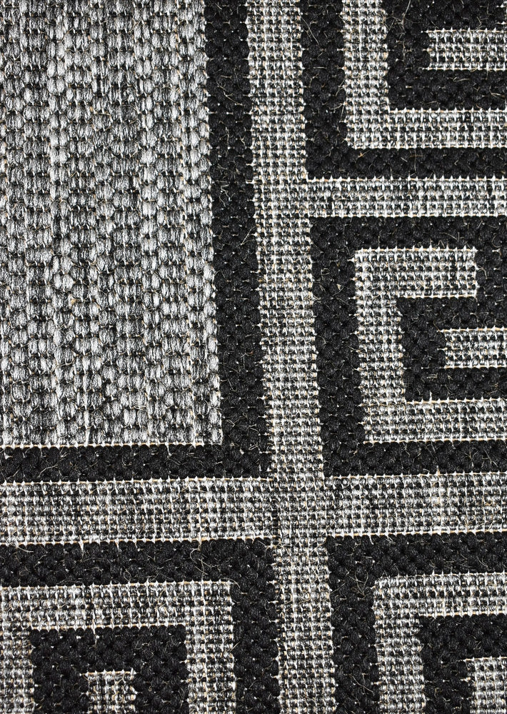 Affordable Alaska Light Gray Machine - Made Polypropylene Rug for Indoor & Outdoor Use