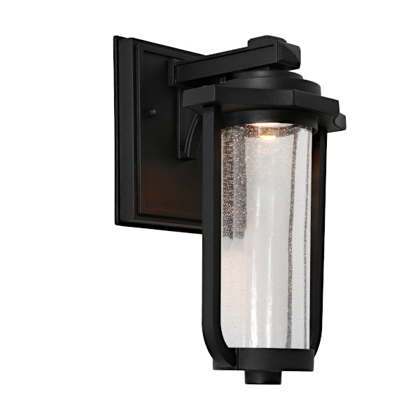 Hartwell 1Lt Black Exterior Wall Light - Great Deal