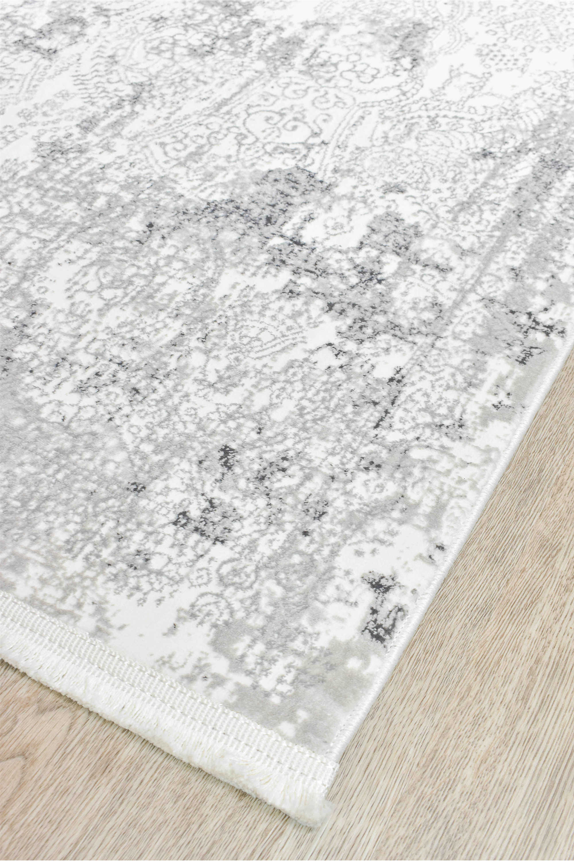 Harmonia 27084A Beige Polypropylene Rug with Soft Pile and Silky Sheen
