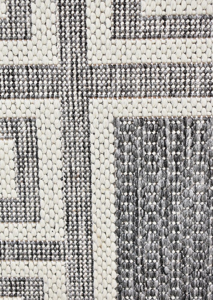 Alaska Light Grey Washable and Non - Slip Rug in Various Sizes
