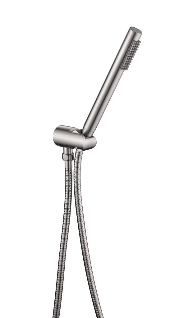 Brushed Nickel Mica Ergonomic Hand Shower for Refreshing Showers