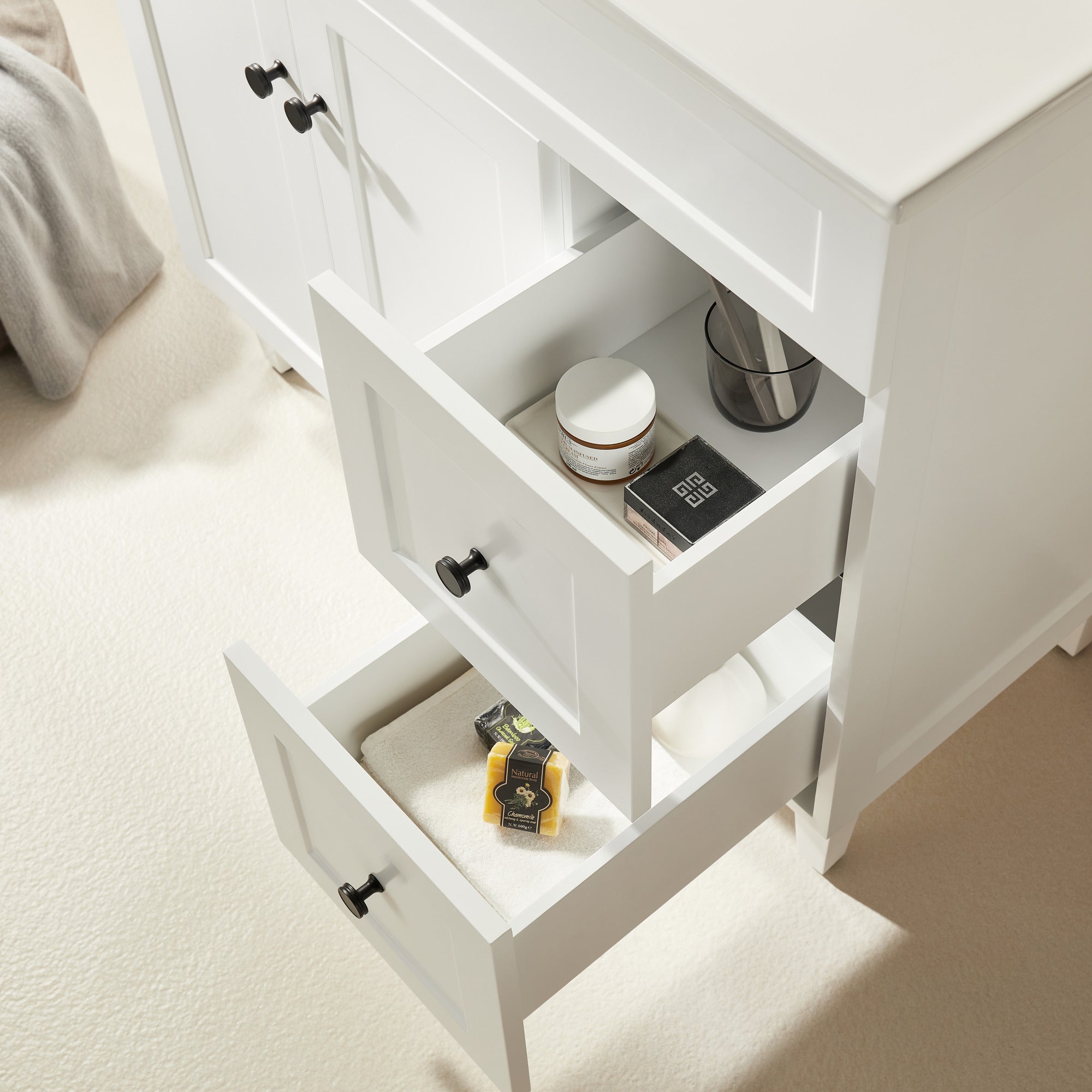 Special Offer! 900mm Harrington Freestanding PVC Vanity in Matte White