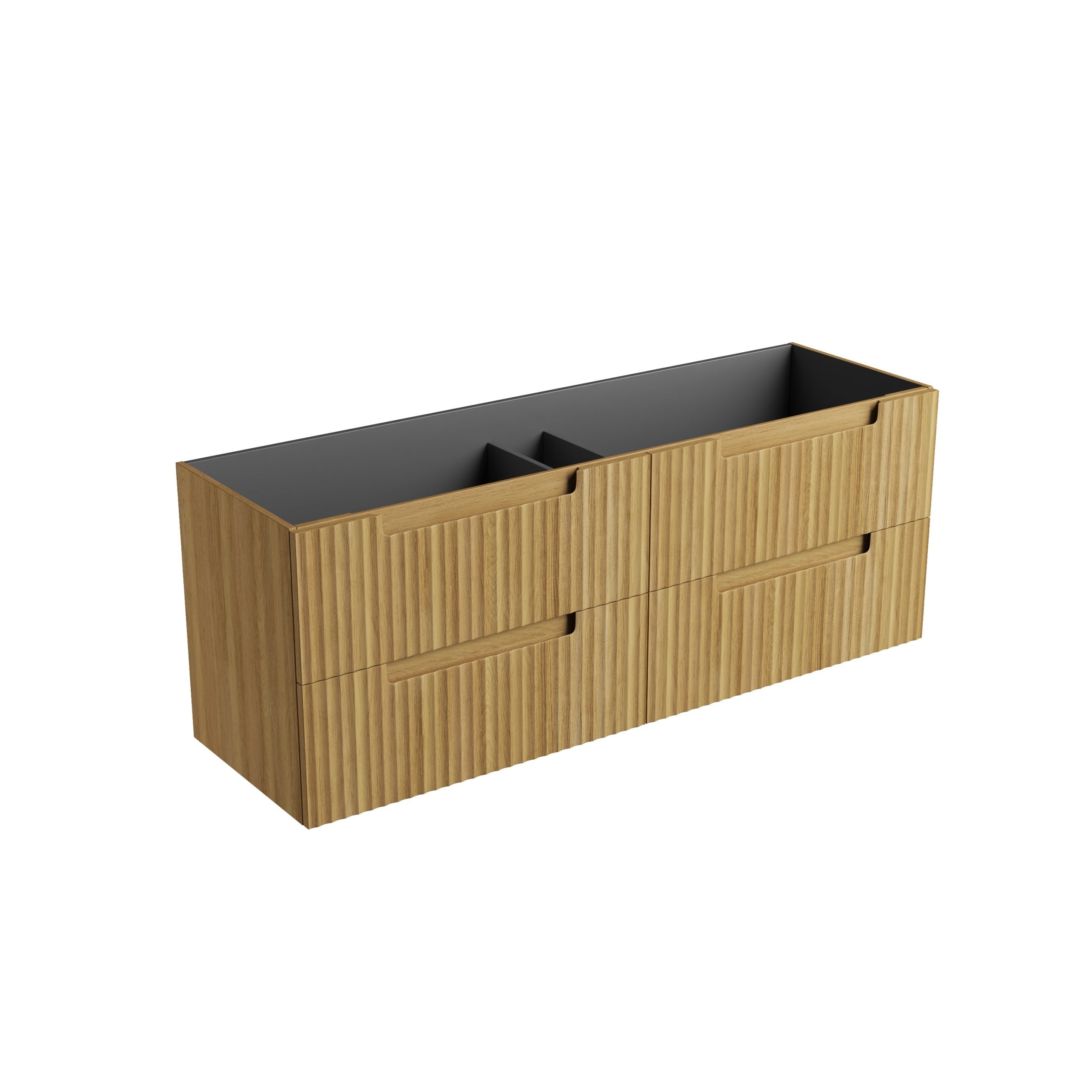 Lovina Tier Wall Hung Vanity in Harvest Oak - All Sizes Available