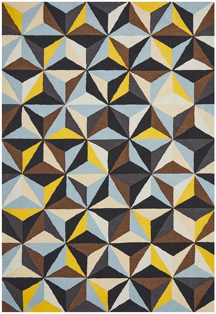 Exclusive Offer! 900 Blue Matrix Pure Wool Rug for Stunning Home Decor