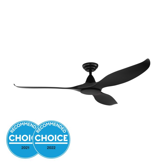 Hot Sale! NOOSA 60 DC Black Matte Ceiling Fan