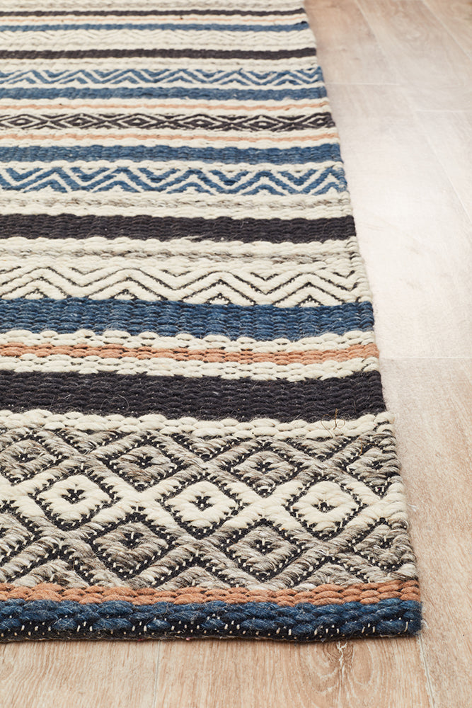 Hot! Miller Swing Denim Rhythm Rug