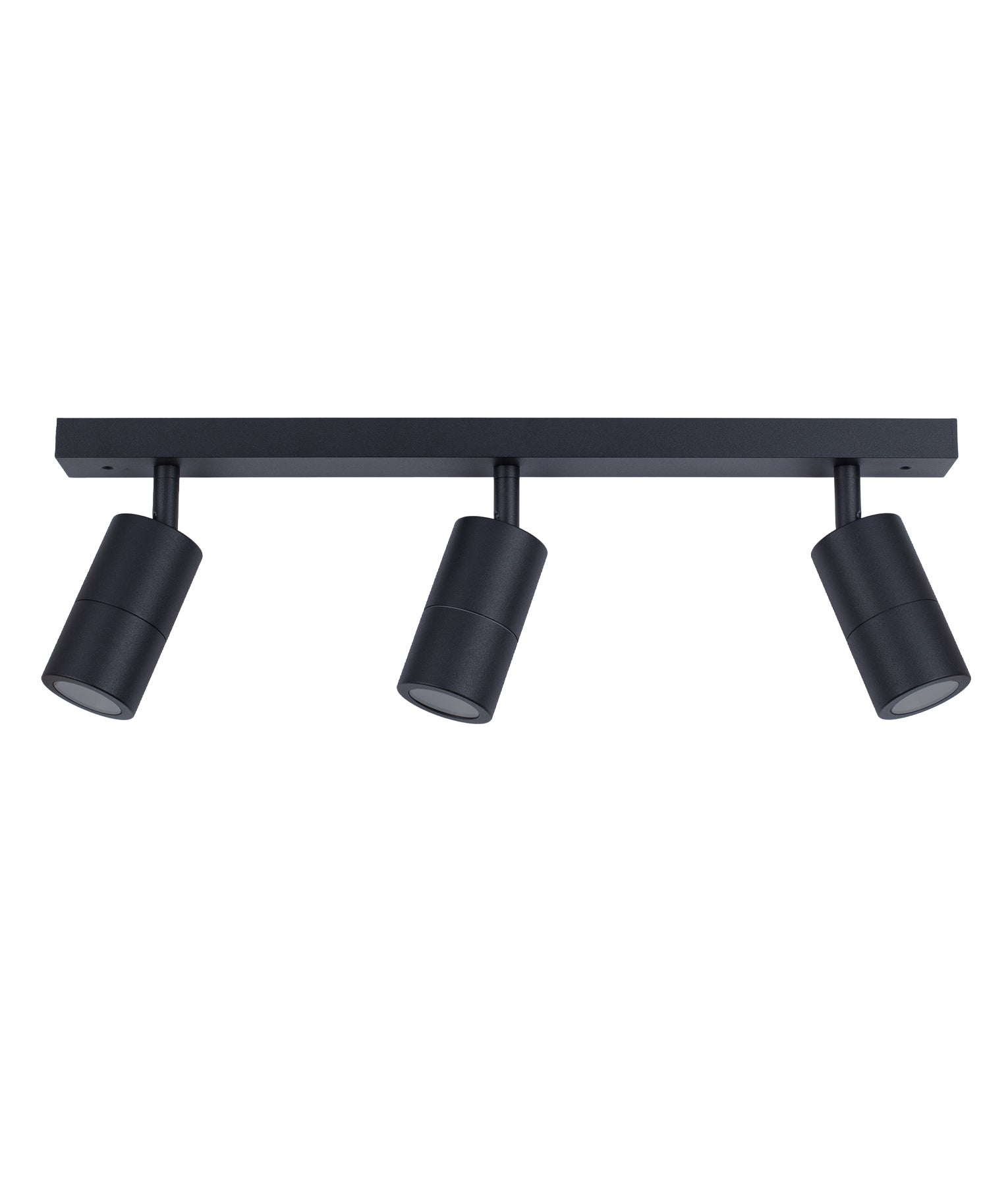 Black GU10 Exterior Adjustable Head Bar Lights - IP44, 2-Year Warranty
