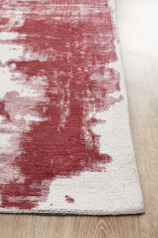 Autumn - Inspired 8mm Pile Magnolia 11 Rose Cotton Chenille Rug