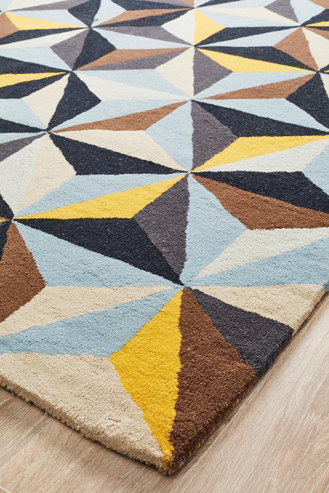 Exclusive Offer! 900 Blue Matrix Pure Wool Rug for Stunning Home Decor