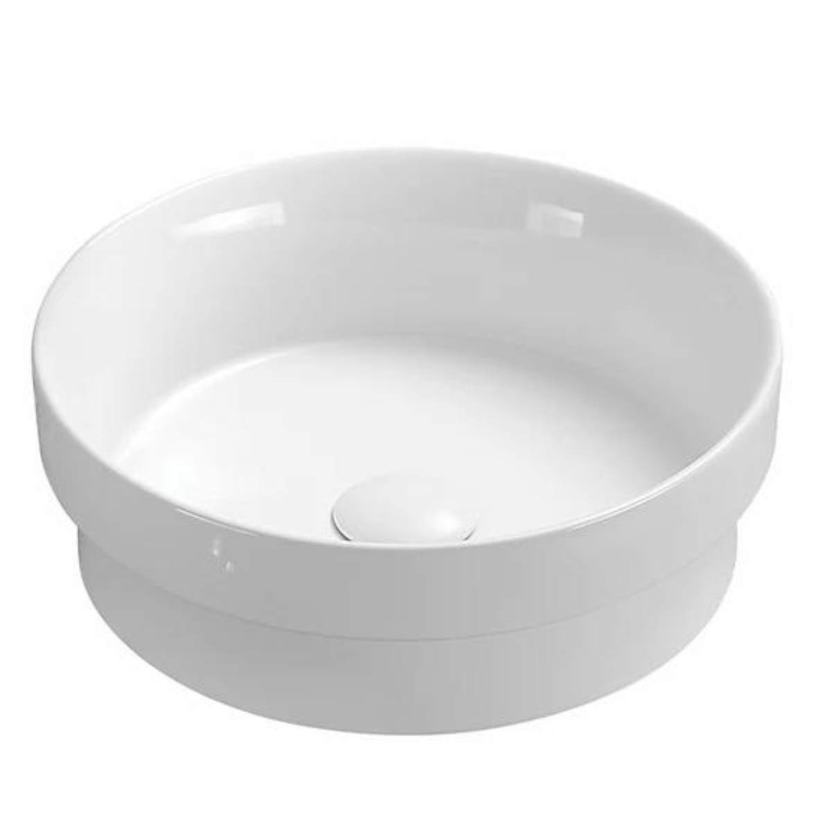 HOT! POSEIDON Round Matte White Ceramic Basin (360x360x120)