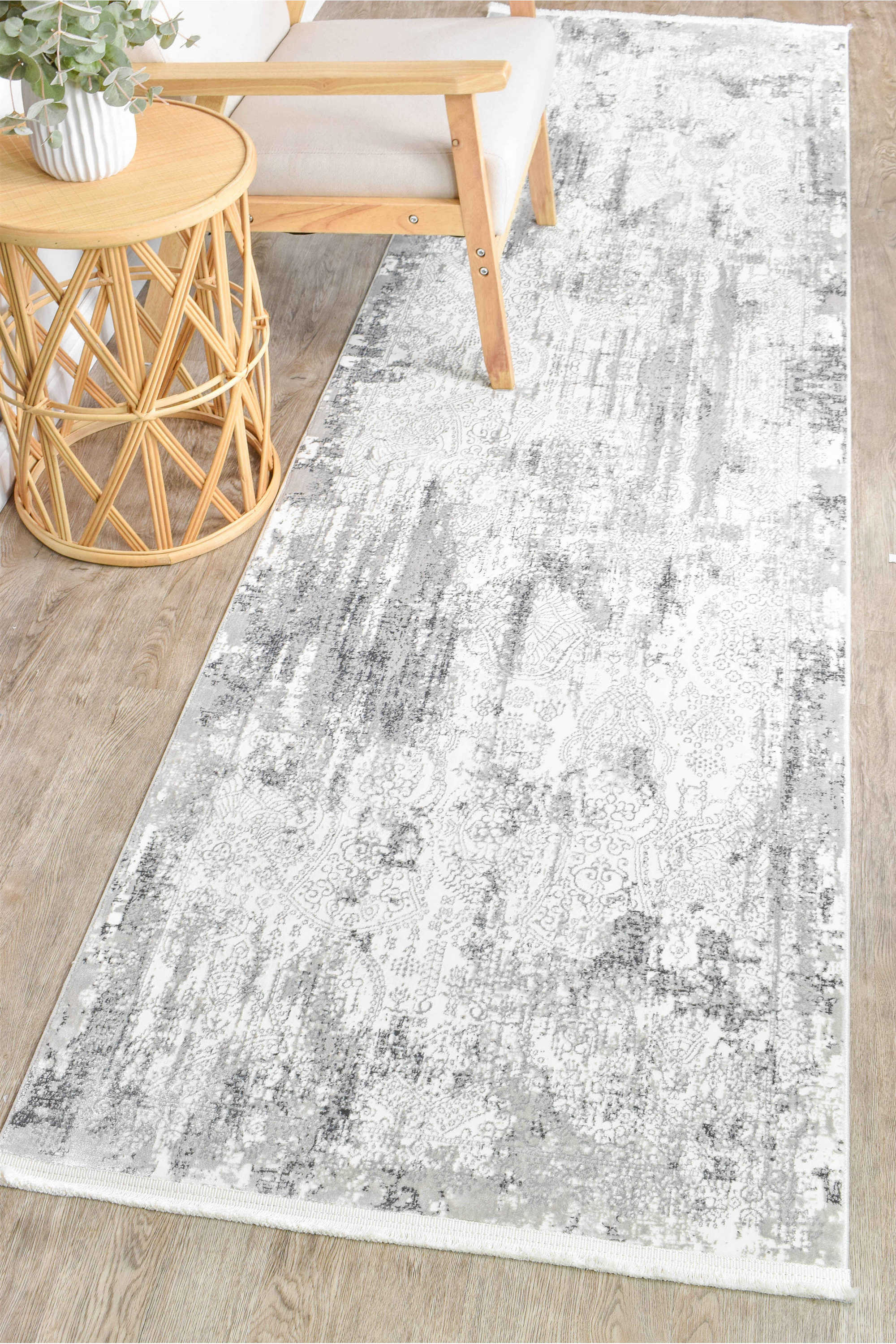Harmonia 27084A Beige Polypropylene Rug with Soft Pile and Silky Sheen