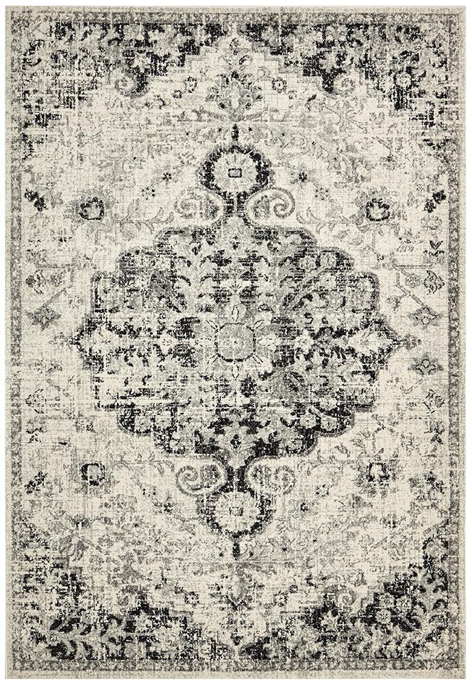 Hot! Museum Transitional Charcoal Area Rug