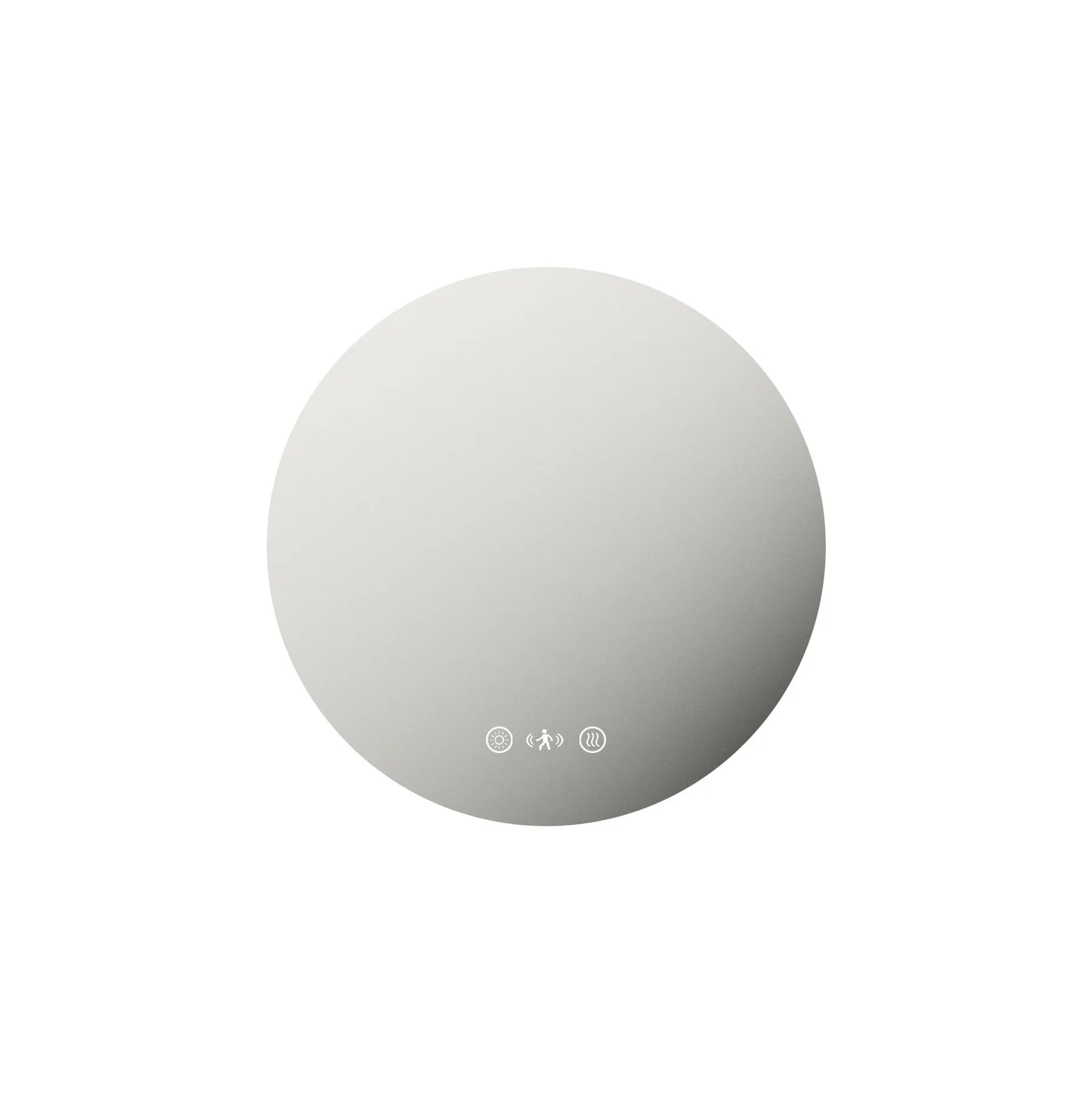 LUNA LED Frameless Round Mirror in 600mm, 750mm, 900mm Sizes