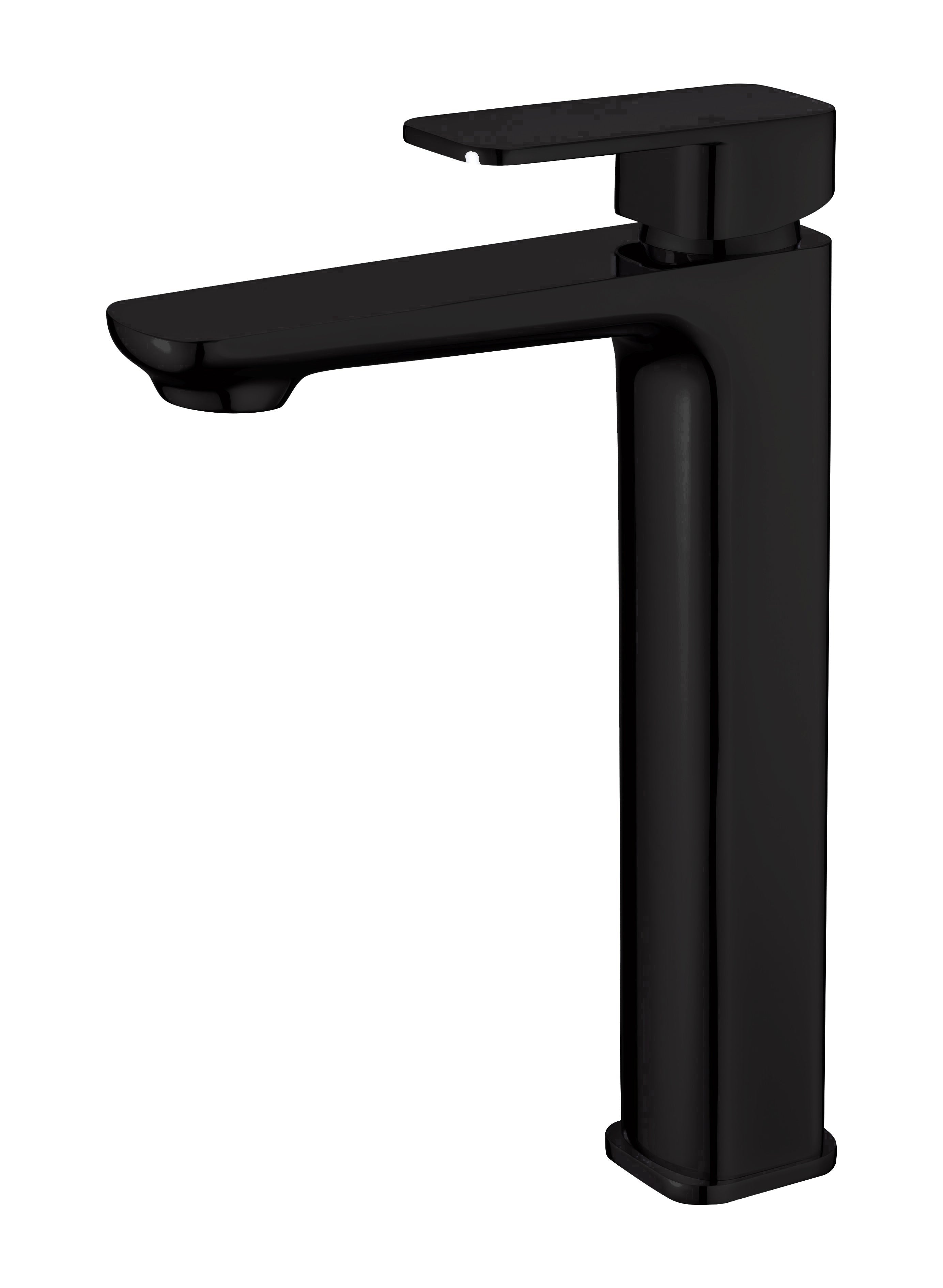 Hot Sale! Nova Matte Black High Rise Basin Mixer for Modern Bathrooms