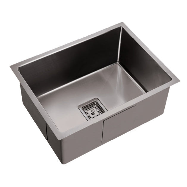 550x400x235 Gun Metal POS Stainless Steel Kitchen Sink with Universal Installation