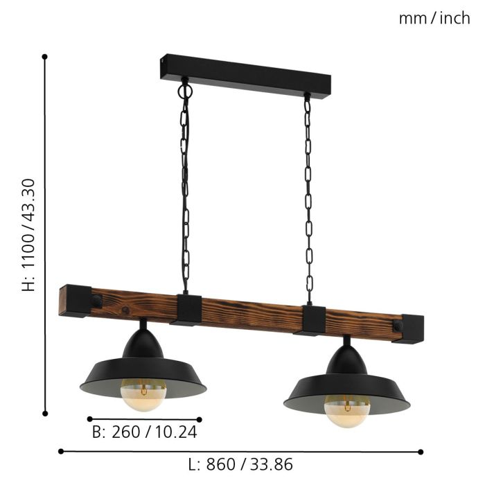 OLDBURY Vintage Pendant Light - Perfect for Your Home