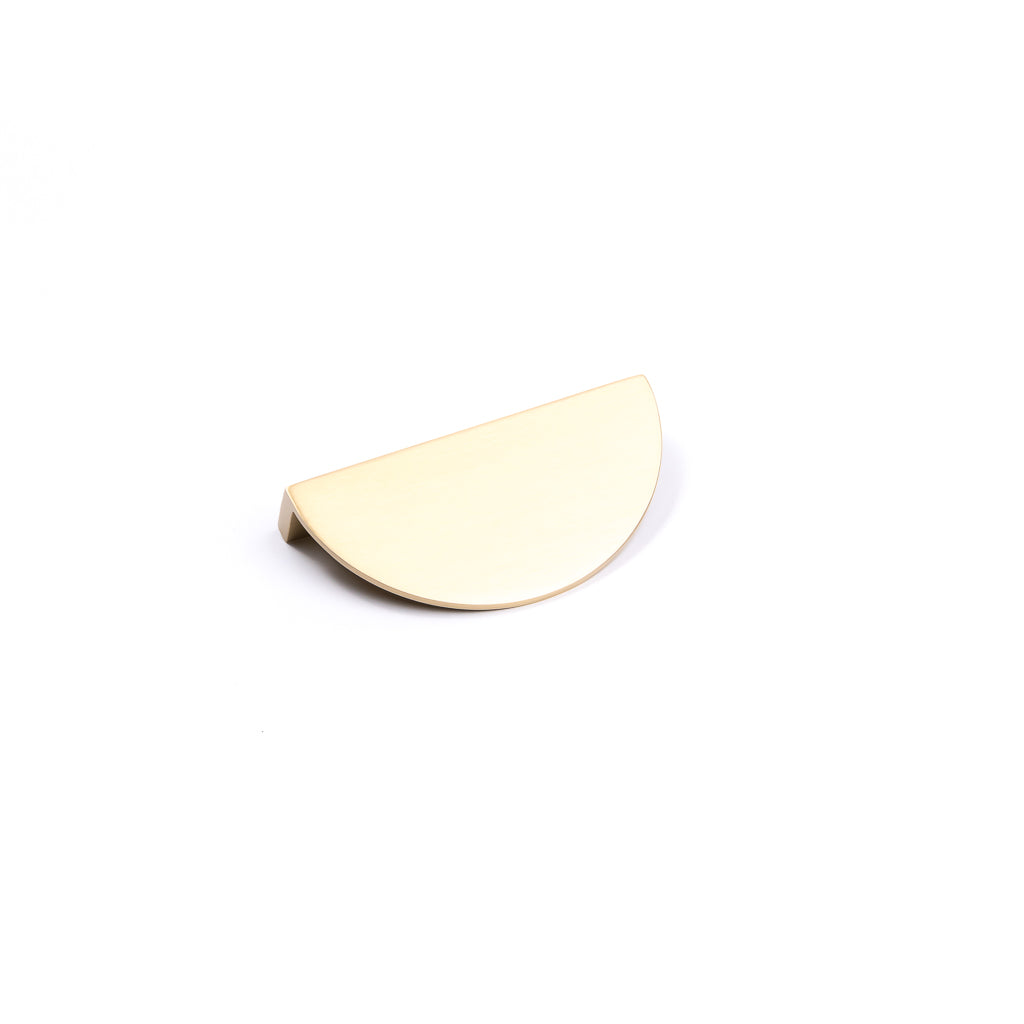 Hot Sale! Solid Brass Half Moon Iris Cabinet Pull for Cabinets and Drawers