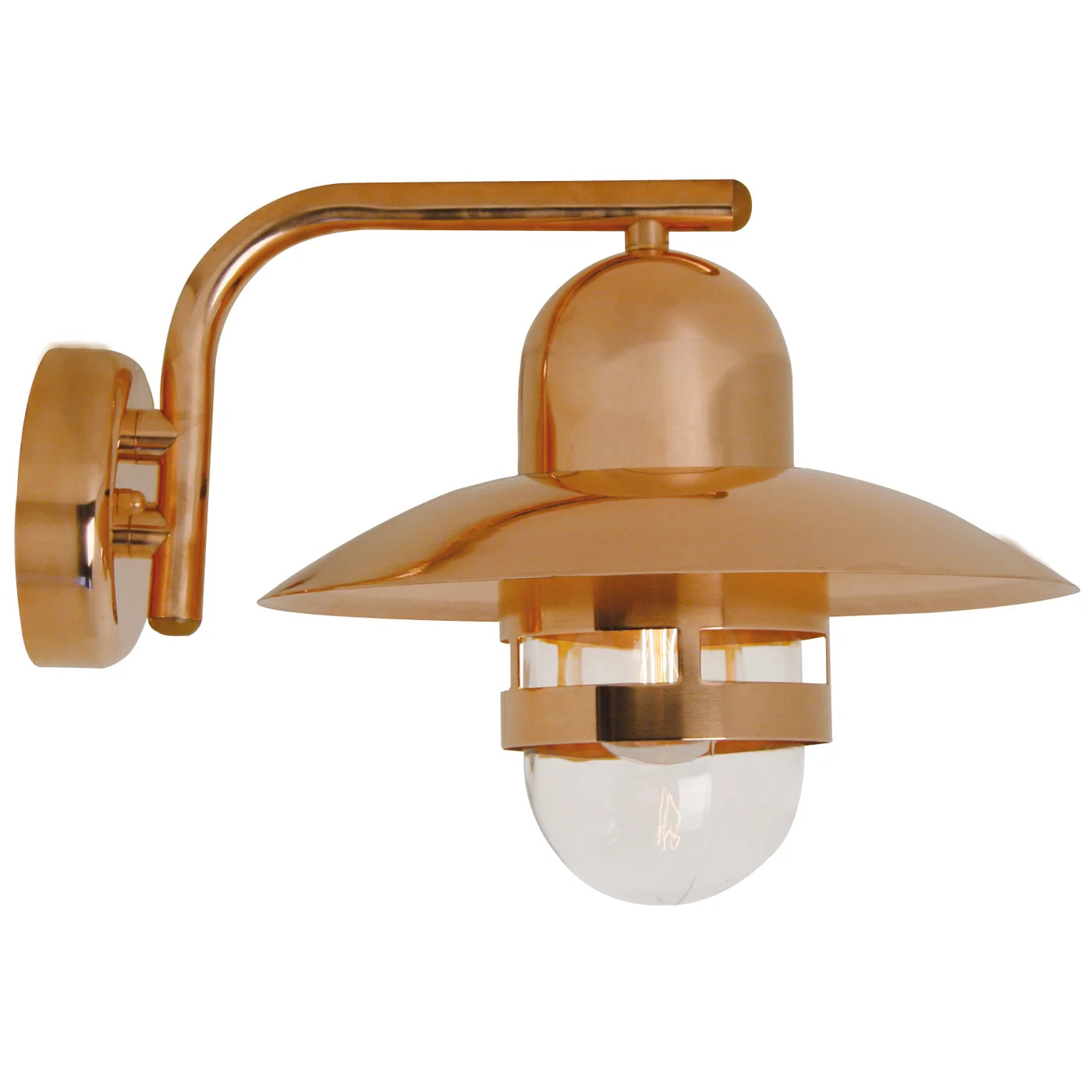 Nordlux Outdoor Copper Wall Light - Elegant Design, Ideal for Coastal Areas