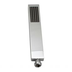 Chrome-plated Solid Brass Square Esperia Handheld Shower Spray