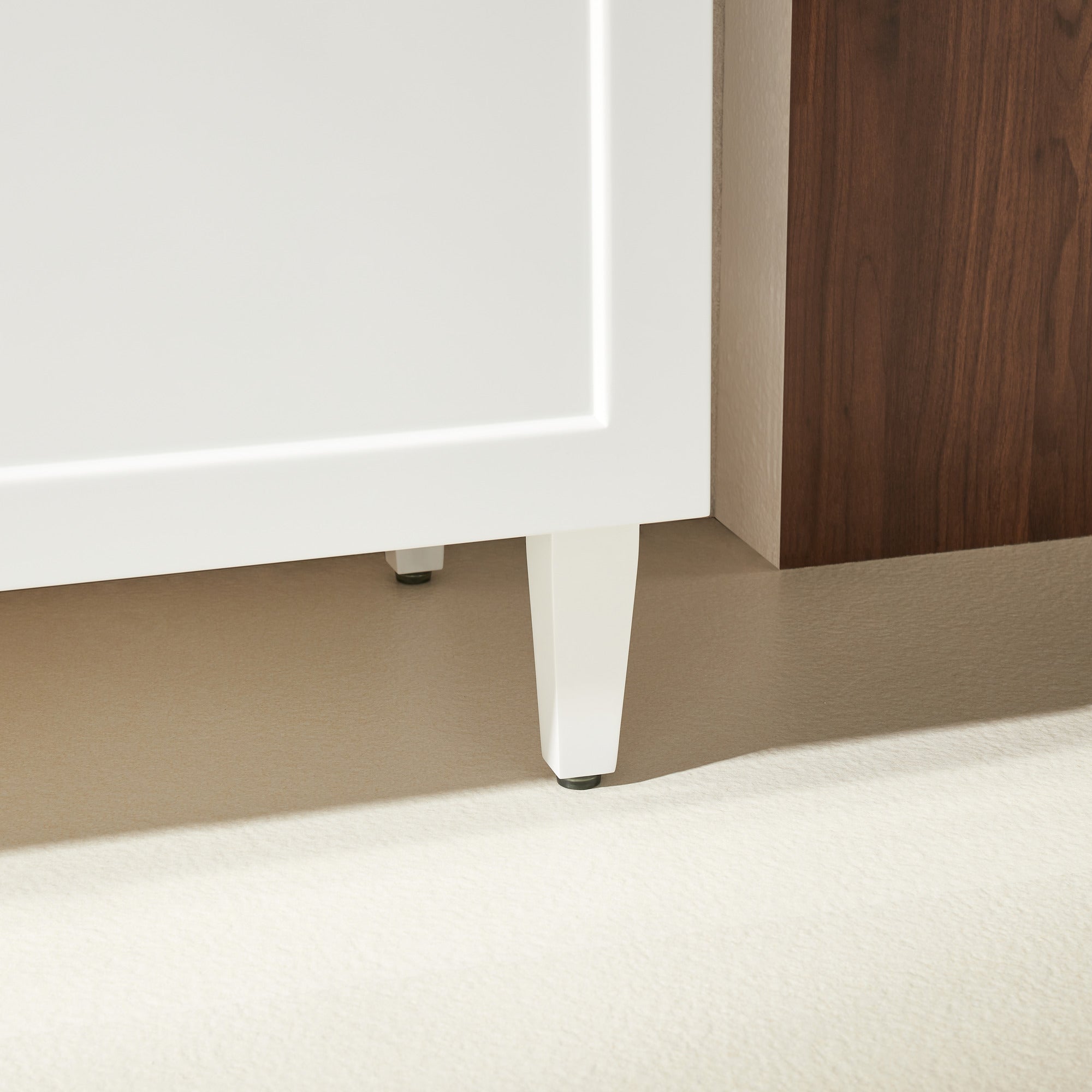 750mm Matte White Harrington PVC Freestanding Floor Cabinet Vanity
