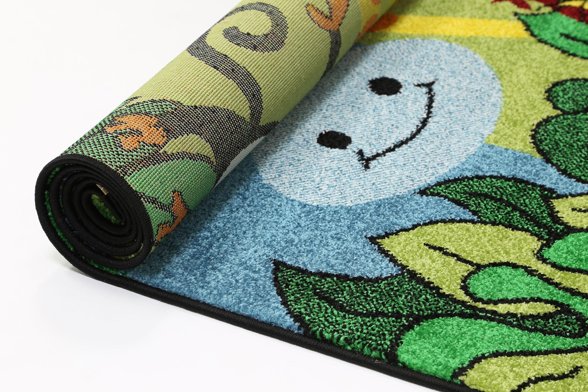 Hot Sale! Nova Green Jungle Animal Rug Perfect for Kids