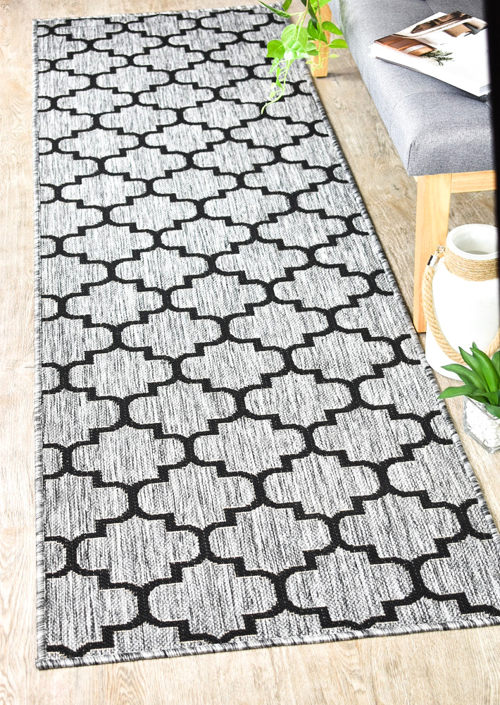 Alaska Grey Runner Rug - 968-DM9E | Affordable & Durable