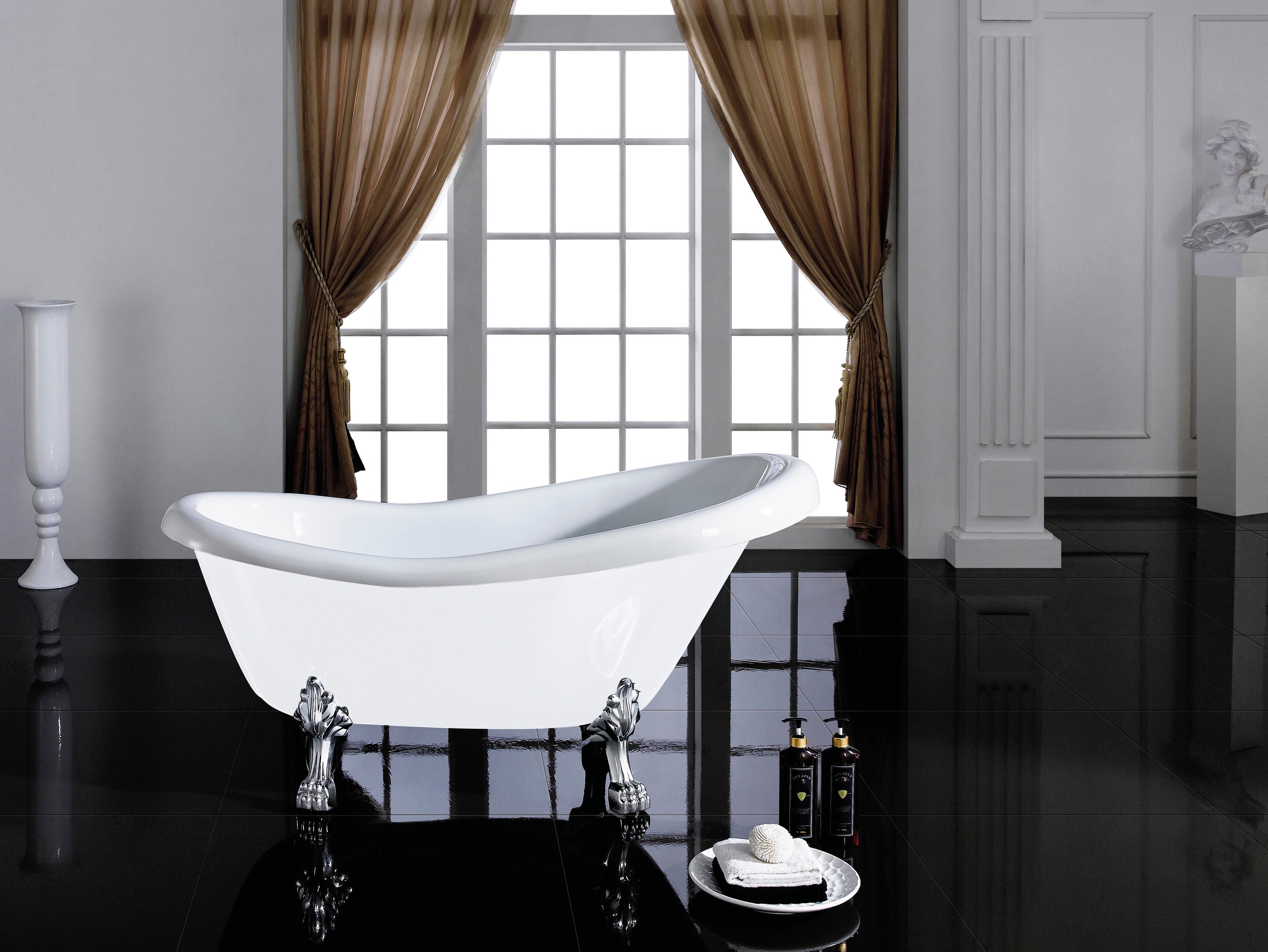 1700mm Espada Luxury Freestanding Non-Overflow Bathtub