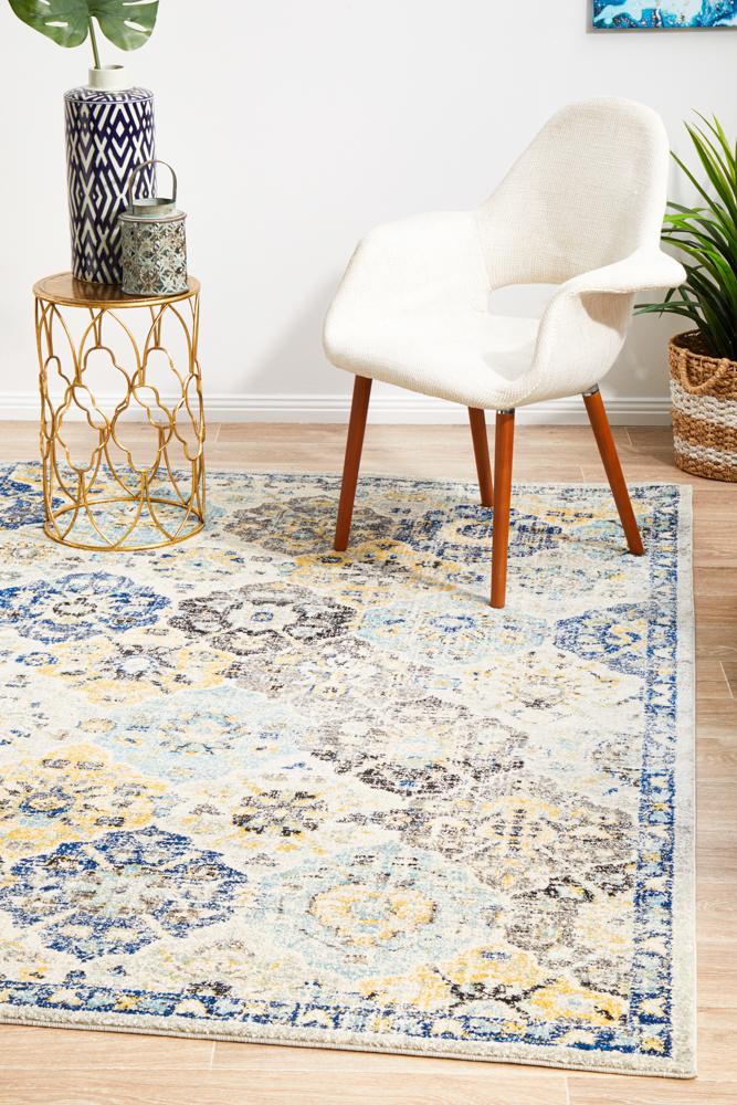 Hot Deal! Evoke Poppy Multi Transitional Area Rug