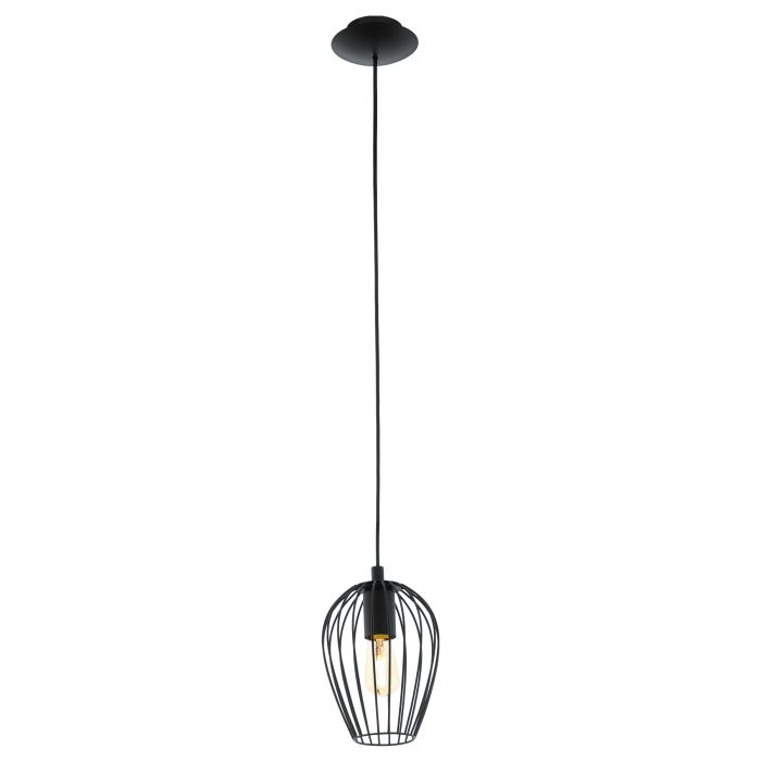 Hot Deal! NEWTOWN 77 Black Steel Pendant Light