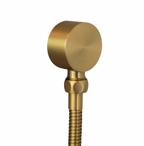 Hot Deal: CADDENCE Brushed Gold Shower Rail (No Handheld)