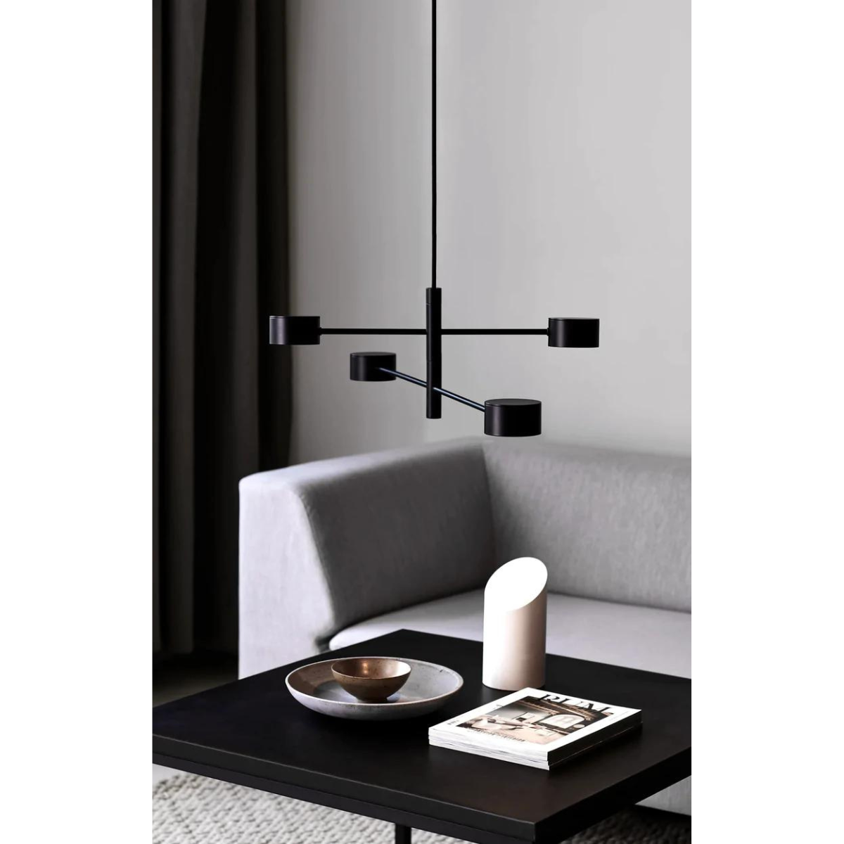 Clyde Black Pendant - Sleek Nordic Lighting