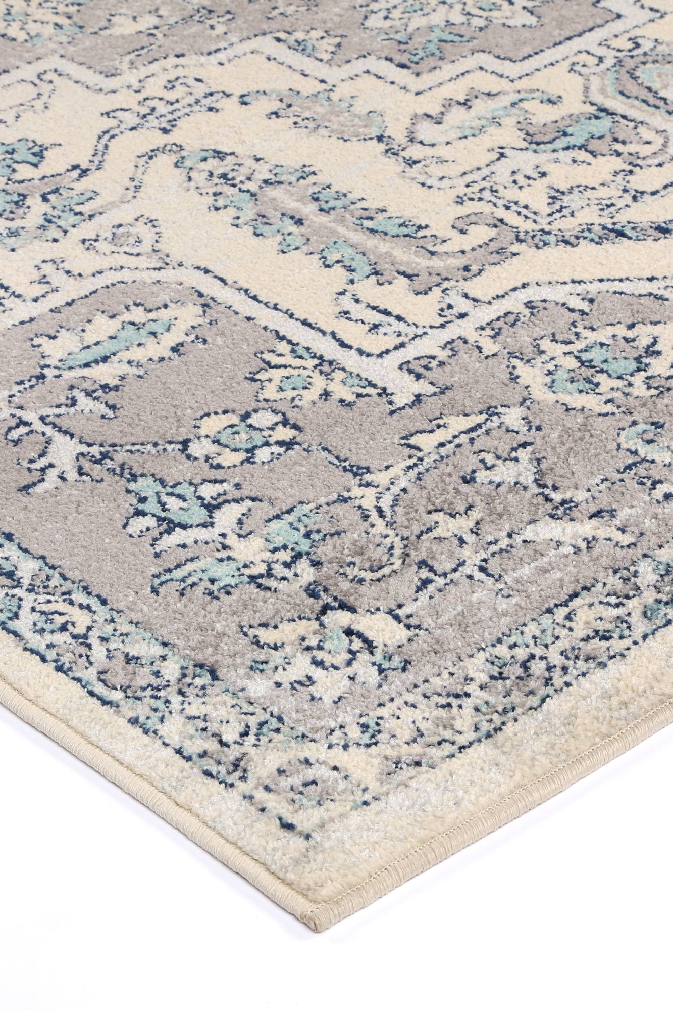 Hot Sale! Palermo Erice Grey Polypropylene Power Loomed Home Decor Rug