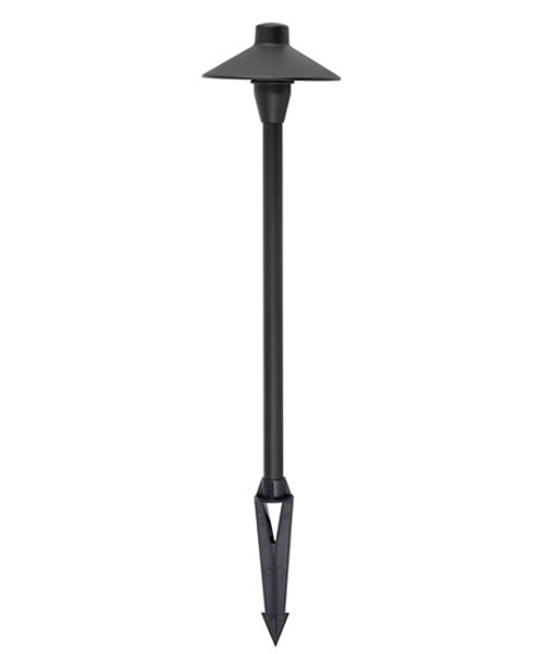 Hot Deal! Rustic Brass/Matte Black Exterior Spike Lights IP54