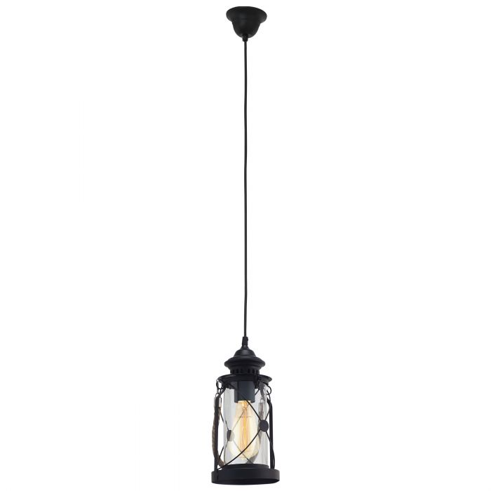 Hot Sale! BRADFORD 13 Steel Black Pendant Light for Vintage Ambiance
